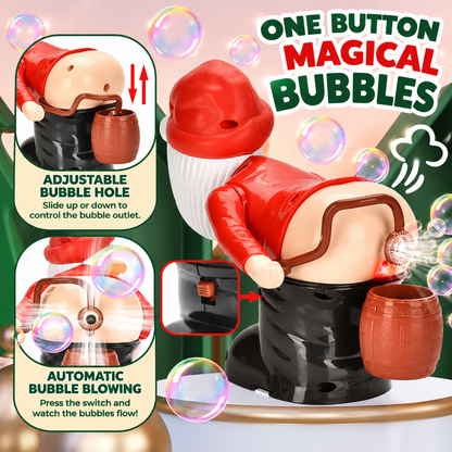 🎅 Farting Santa Bubble Machine💨