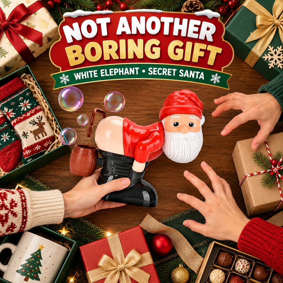 🎅 Farting Santa Bubble Machine💨