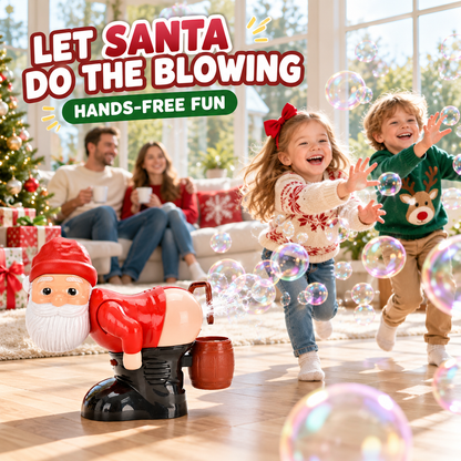 🎅 Farting Santa Bubble Machine💨